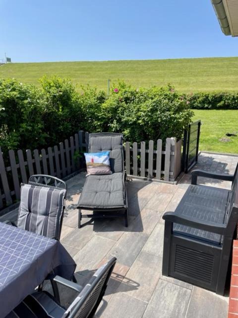 !!!Neu!!! Bungalow Juist In Norddeich 150 M Vom Strand Екстериор снимка