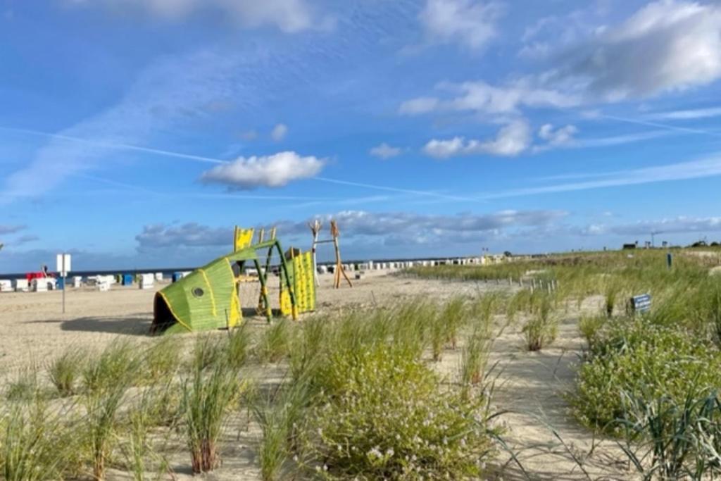 !!!Neu!!! Bungalow Juist In Norddeich 150 M Vom Strand Екстериор снимка