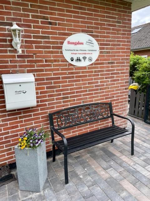 !!!Neu!!! Bungalow Juist In Norddeich 150 M Vom Strand Екстериор снимка